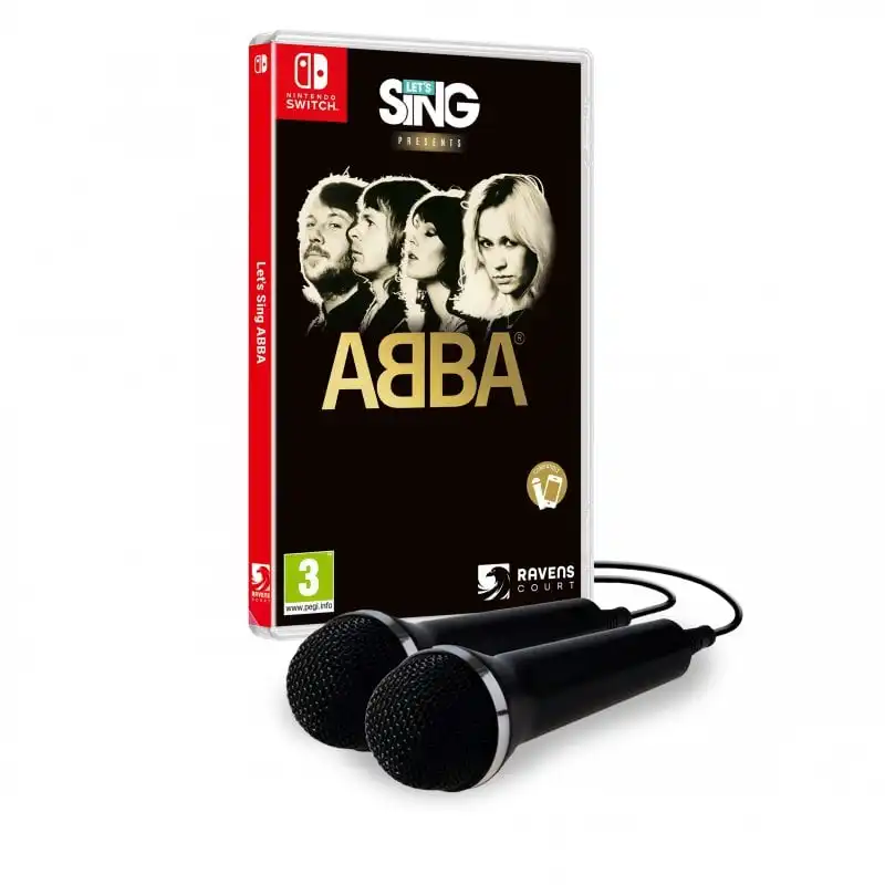 Let´s Sing ABBA + 2 Micrófonos Nintendo Switch