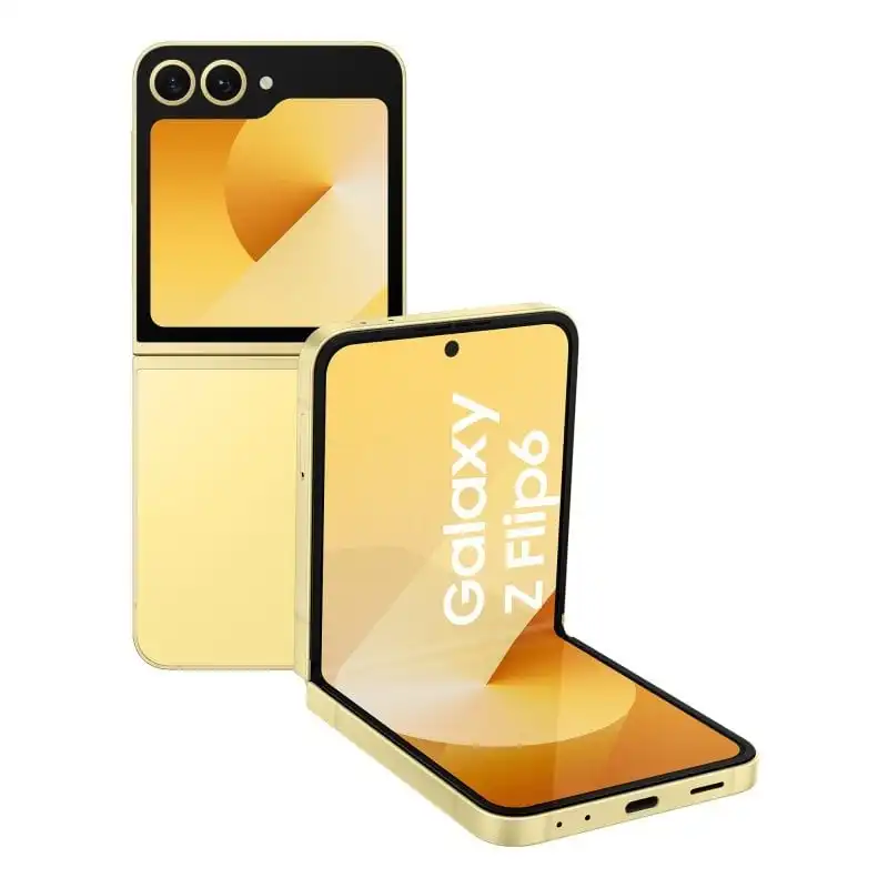 Samsung Galaxy Z Flip6 512GB Smartphone Plegable con IA Amarillo Libre Versión Importada EU