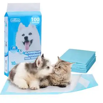 100x Empapadores Para Perros De Mascotas 60x60cm-nobelza