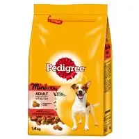 Pedigree Adult Mini con vacuno y verduras - 1,4 kg