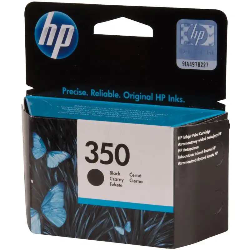 HP 350 Cartucho Tinta Original Negro