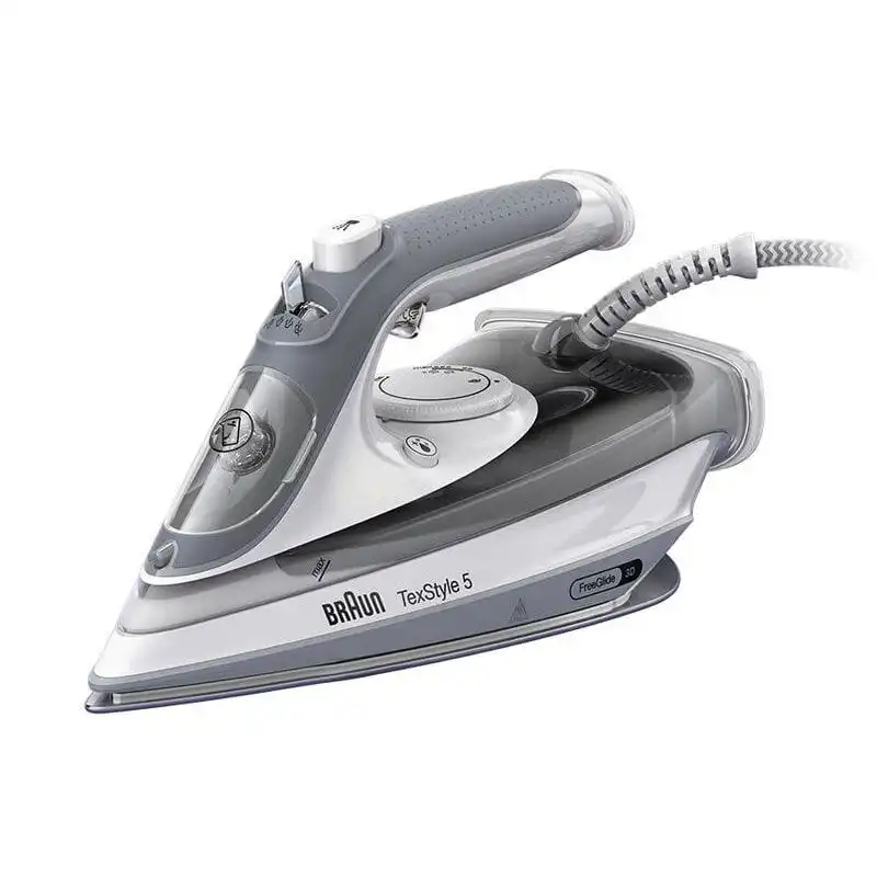 Braun TexStyle 5 SI 5078 GY Plancha de Vapor-Seco 2800W Gris