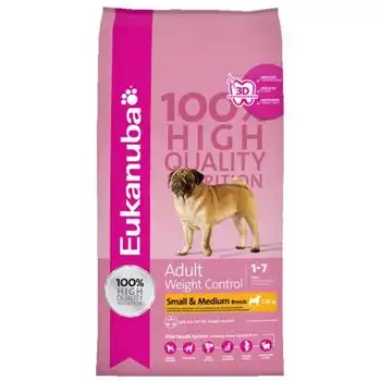 Eukanuba Adult Weight Control Medium Breed - Saco De 15 Kg