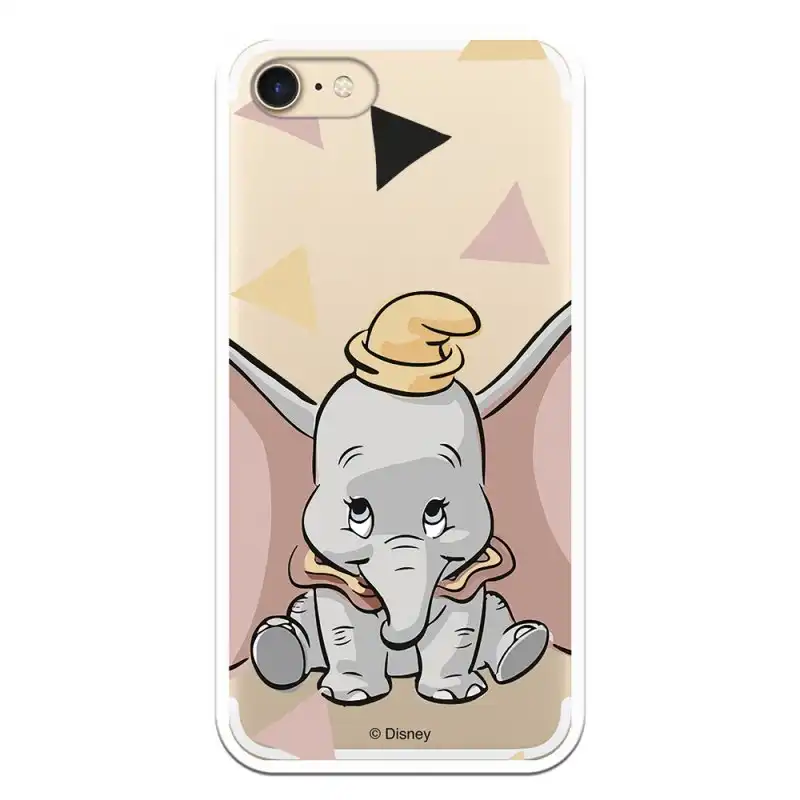 Funda Oficial Disney Dumbo Silueta Transparente para iPhone 7