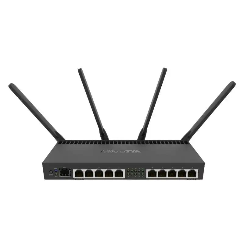MikroTik RB4011 Router WiFi Doble Banda AC2000 + 1 Puerto SFP+