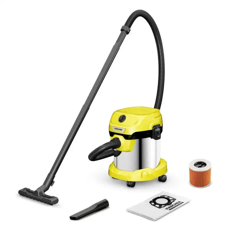 Karcher WD 2 Plus S Aspiradora Sólidos/Líquidos 1000W