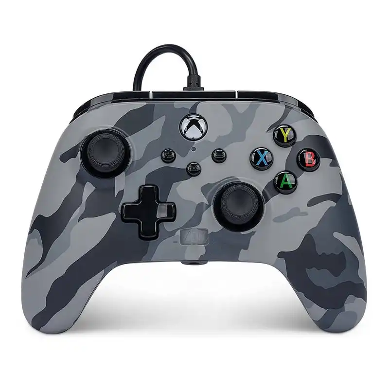 Power A Mando con Cable Extraíble Arctic Camo para Xbox Series/One/PC