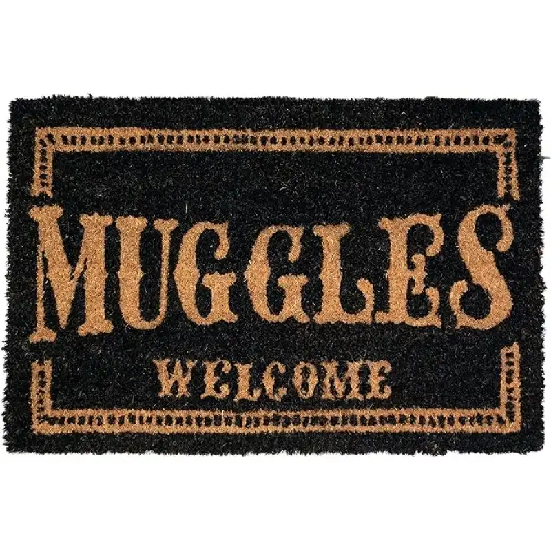 SD Toys Muggles Welcome Felpudo 60x40cm Harry Potter