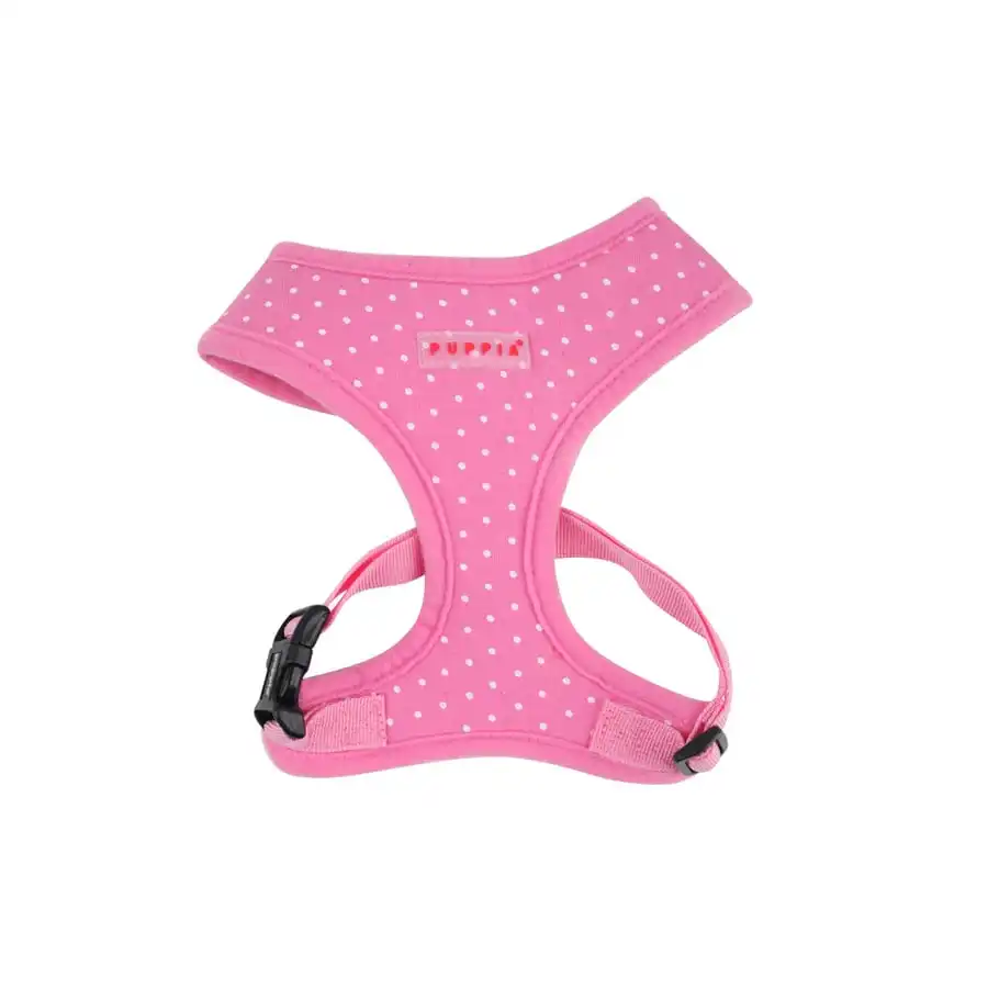 Puppia Dotty Arnés Rosa para perros