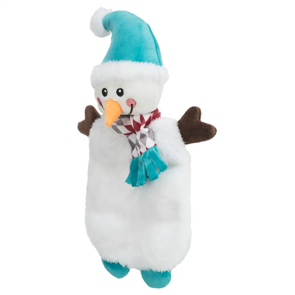 Trixie Xmas juguete para perros: ¡15 % de descuento! - Muñeco de Nieve - aprox. 31 cm de alto