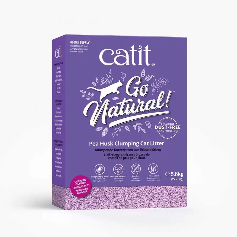 Catit Go Natural! Arena guisantes Lavanda