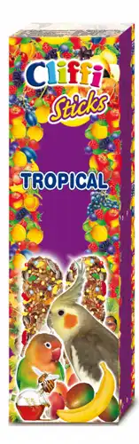 CLIFFI BARRITAS NINFA Y AGAPORNI (TROPICAL 2 UNI ( 150 GRS ))