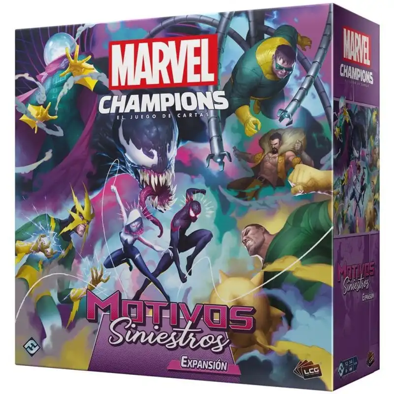 Asmodee Marvel Champions: Motivos Siniestros Expansión de Juego de Cartas