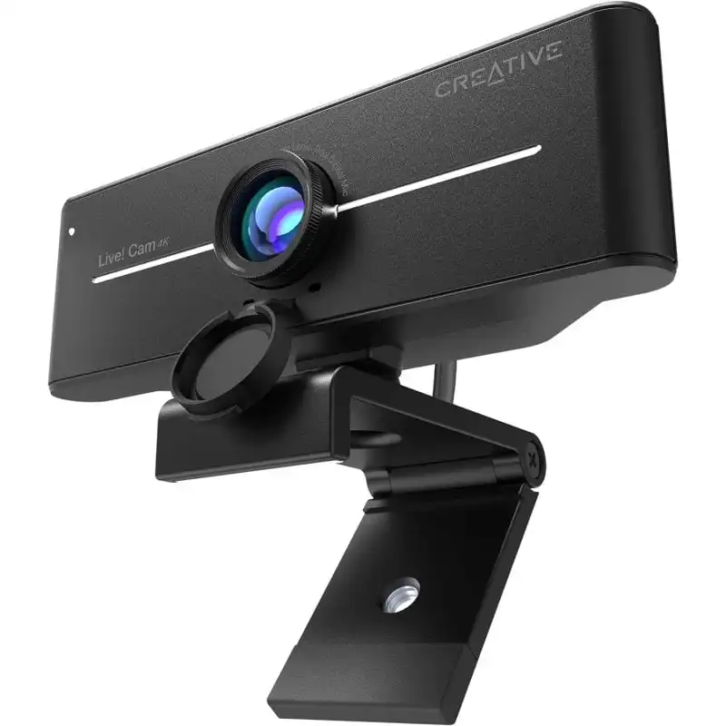 Creative Live! CAM Sync 4K UHD Webcam con Compensación de Contraluz