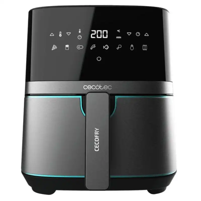 Freidora dietética Cecofry Full InoxBlack 5500 Pro Freidora sin Aceite 5.5L 1700W