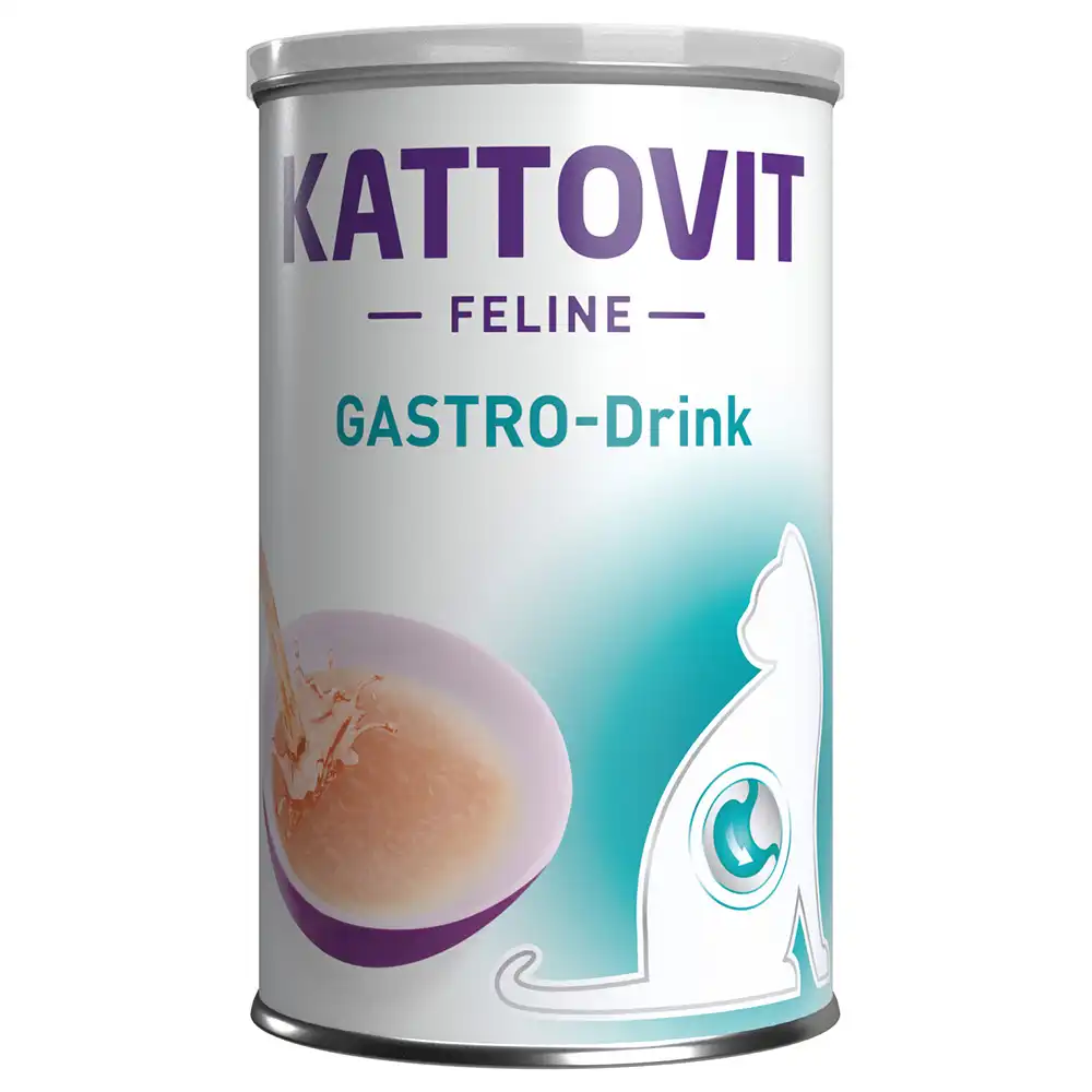 Kattovit Gastro Bebida - 12 x 135 ml con pollo