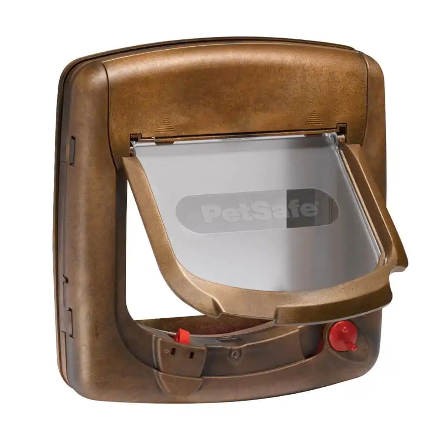 Petsafe Staywell Puerta Magnética Marrón para gatos