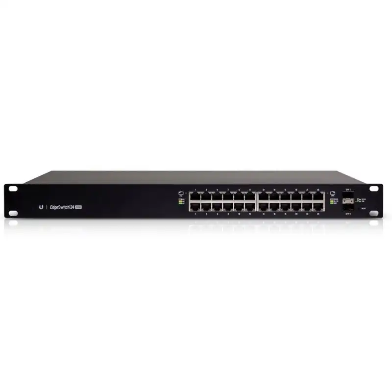 Ubiquiti EdgeSwitch ES24-250W Switch 24 Puertos Gigabit 2xSFP Negro