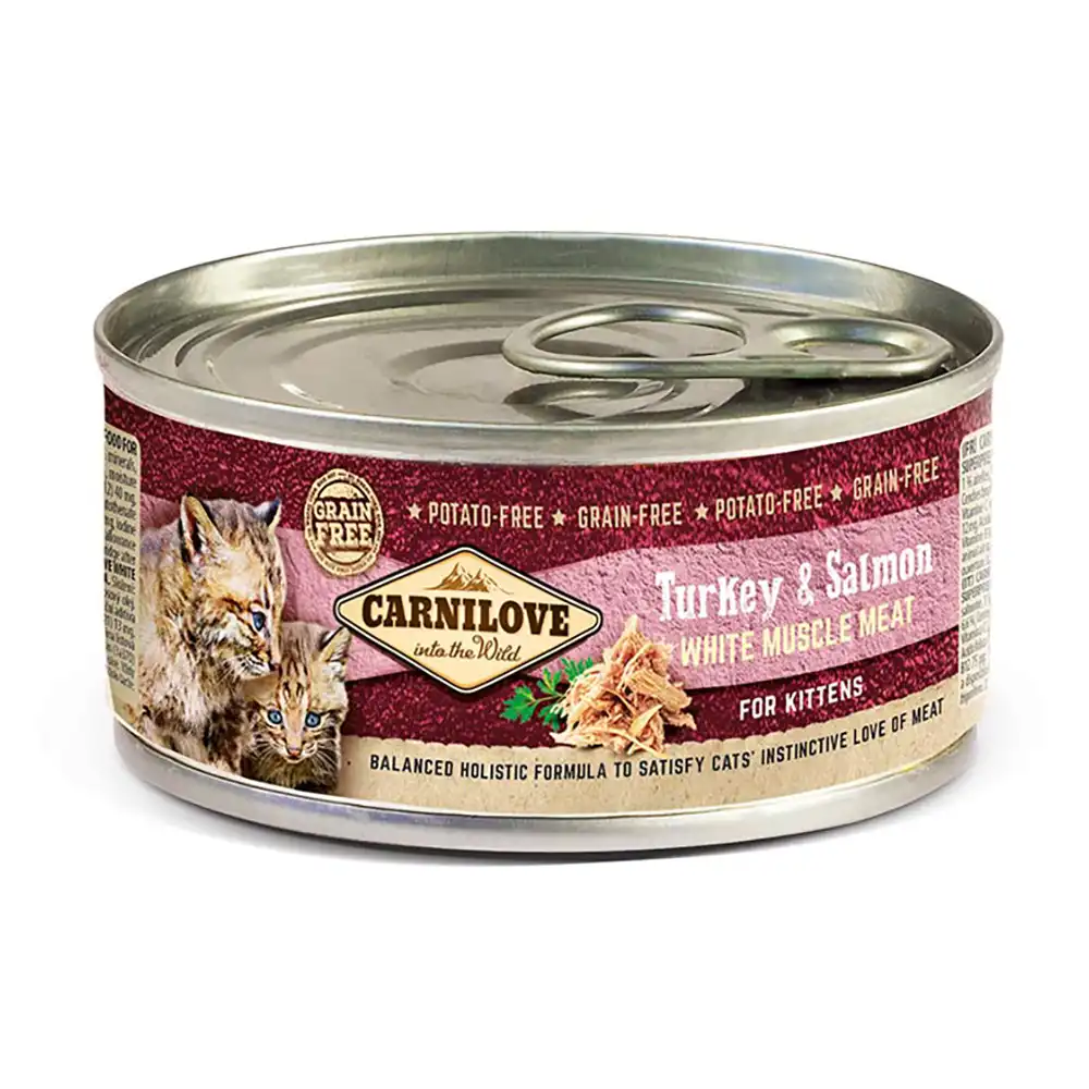 Carnilove Kitten 100 g - Pavo y salmón