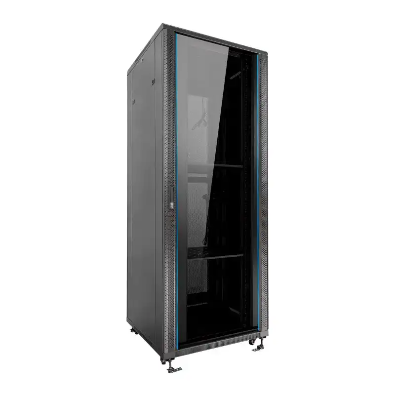 Aiten Data Armario Rack Suelo 19" 47U 600 x 800 x 2285 mm Montado con Accesorios