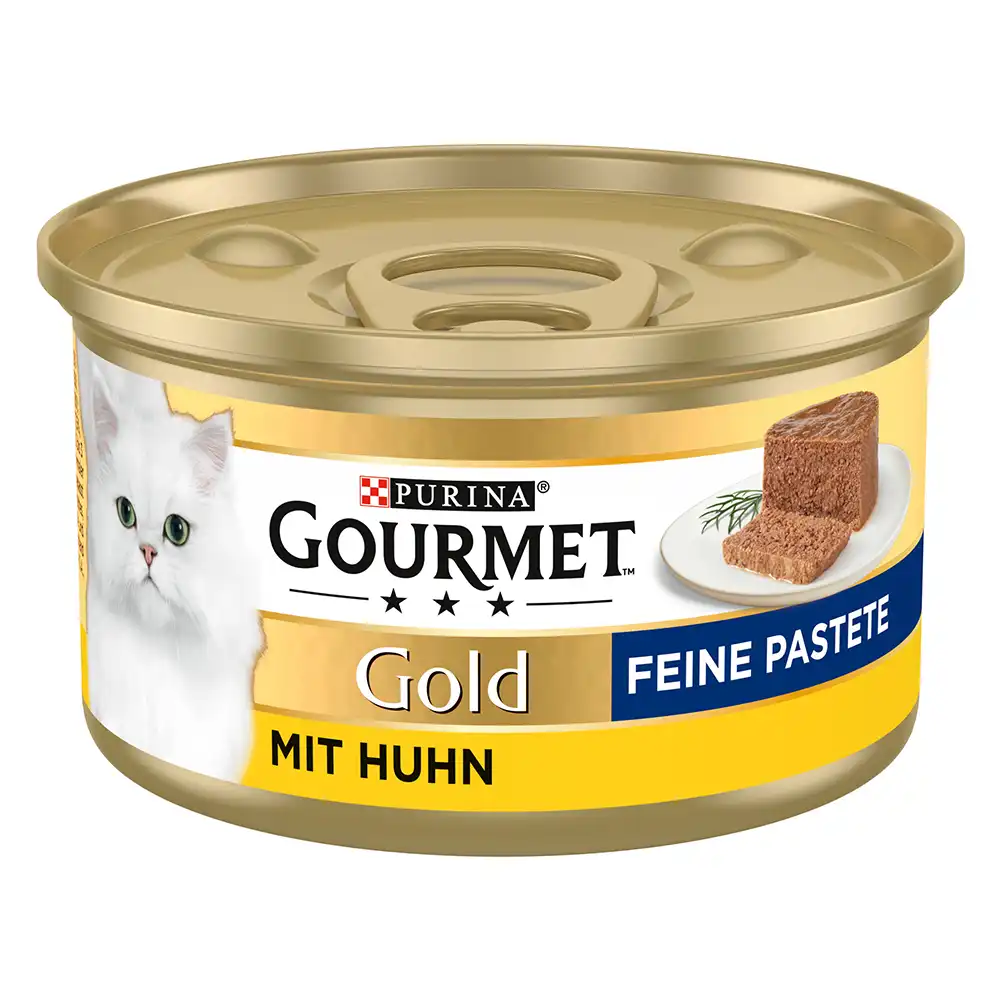 Gourmet Gold Mousse 24 x 85 g - Pollo