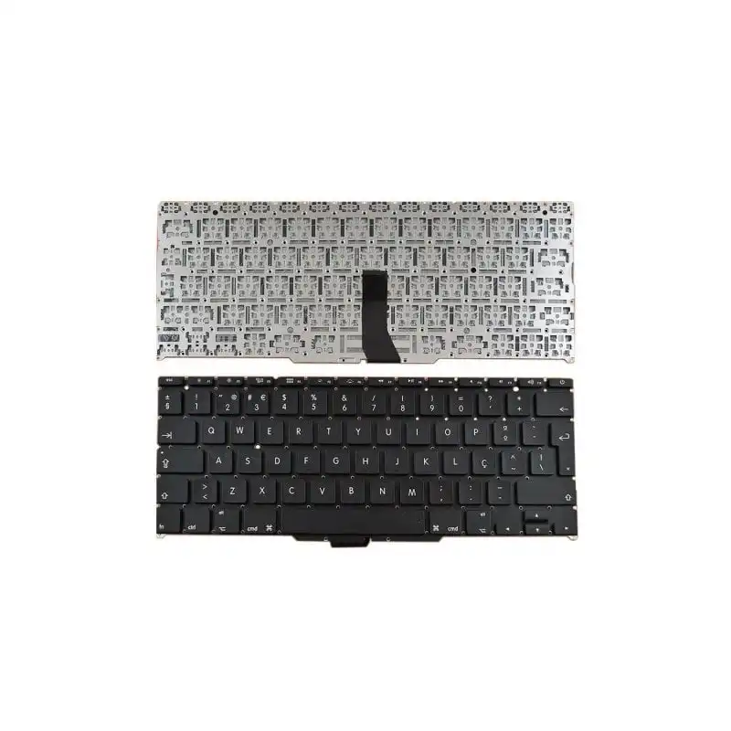 Teclado Para Portátil Apple Macbook Air A1370 A1465 11.6" Negro Portugués