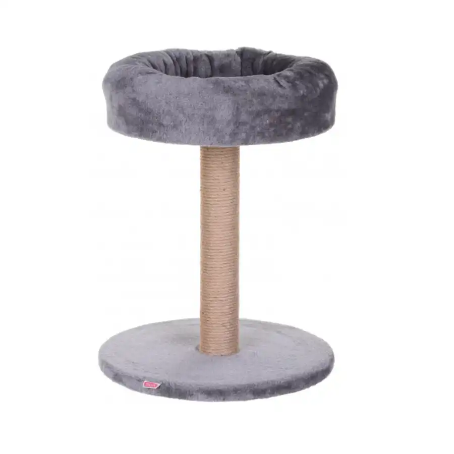 Zolux Árbol Rascador con Cama Gris para gatos