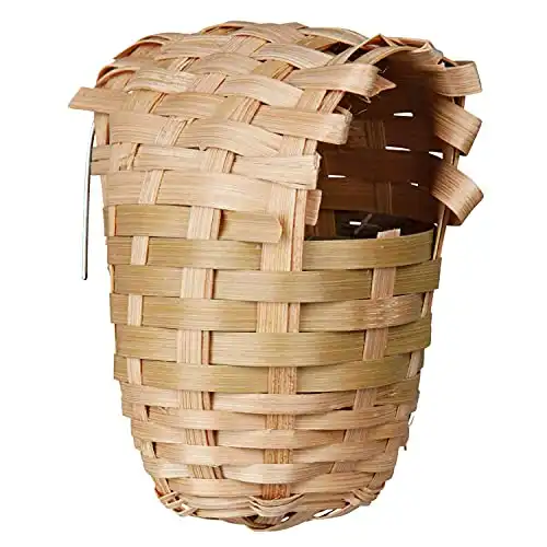 Nido de bambú para pájaros S