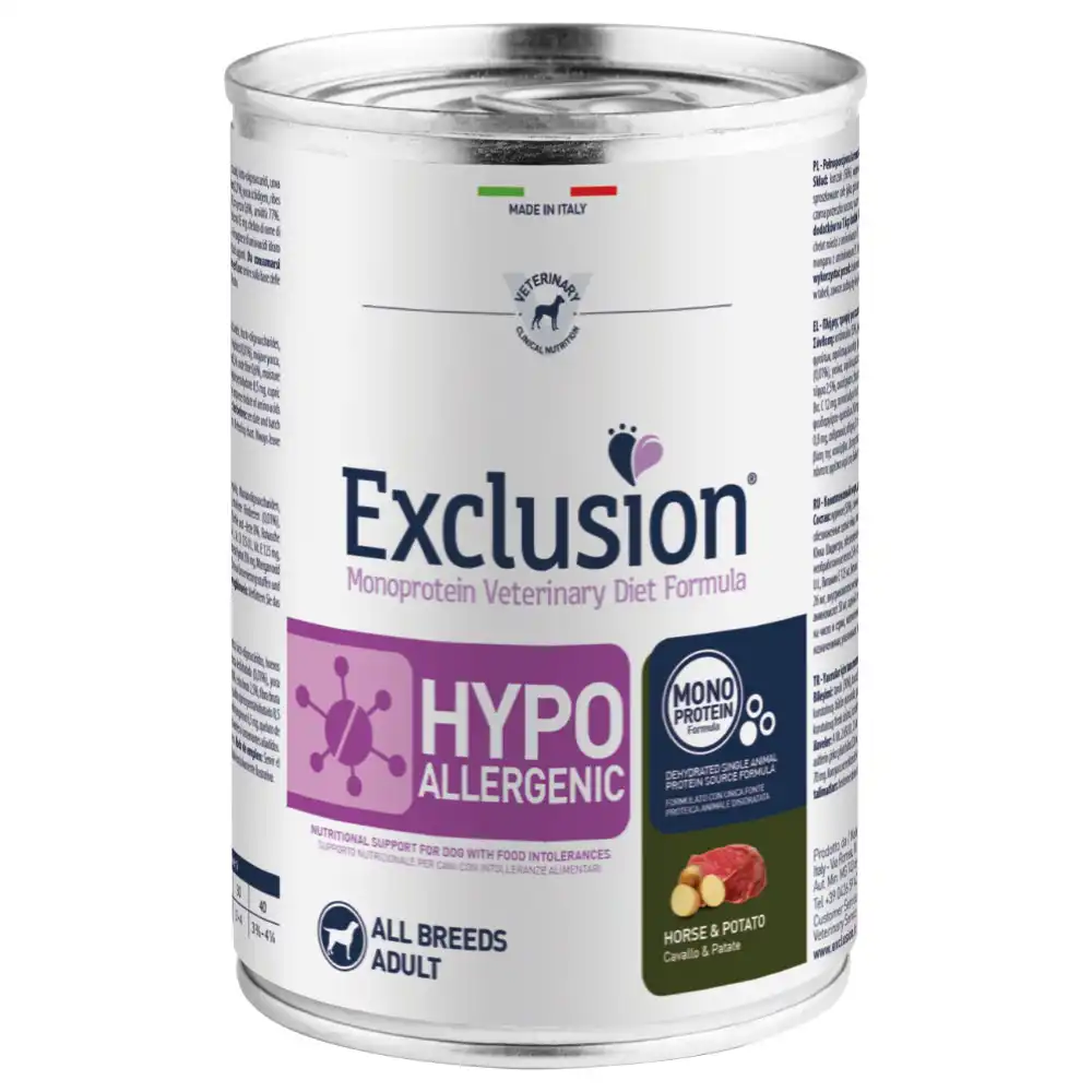 Exclusion Diet 6 x 400 g - Caballo y patatas