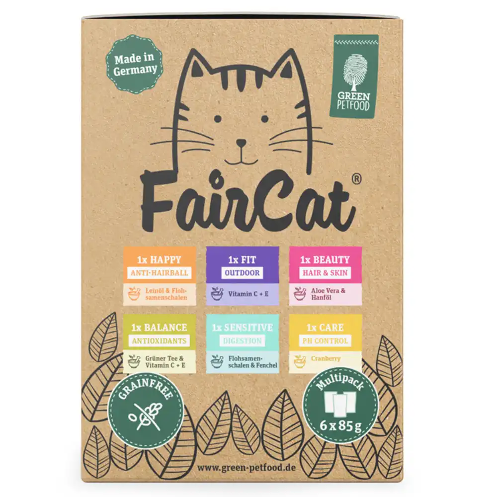 FairCat Multipack - 6 x 85 g