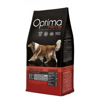 Optima Nova Adult Active Chicken & Rice - 12 Kg