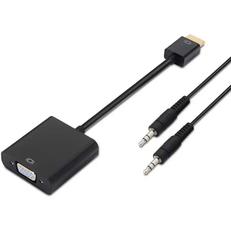 Aisens A122-0126 Adaptador HDMI a SVGA con Audio Macho/Hembra