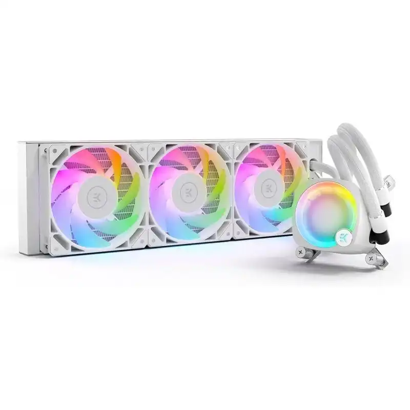 EKWB AIO Nucleus CR360 Lux D-RGB Water Cooler CPU Blanco