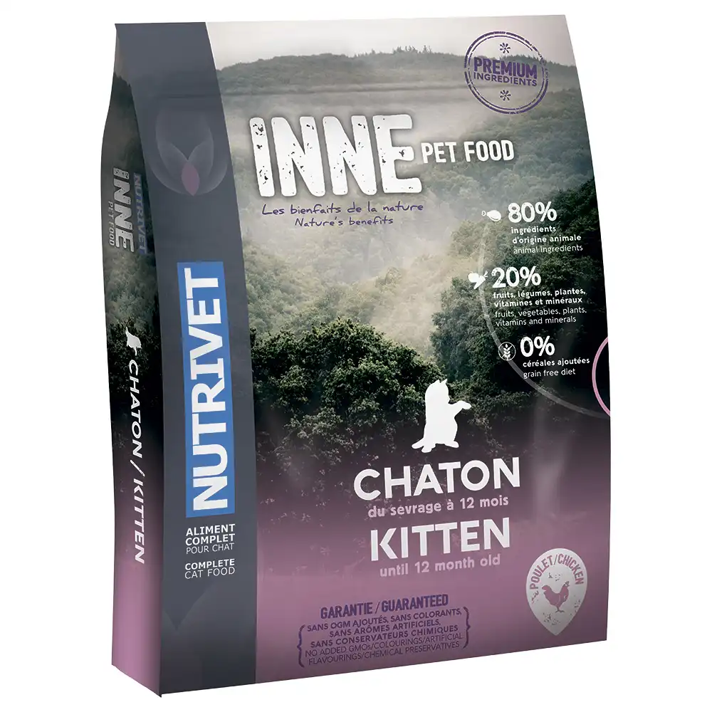 Nutrivet Inne Kitten con pollo - 6 kg