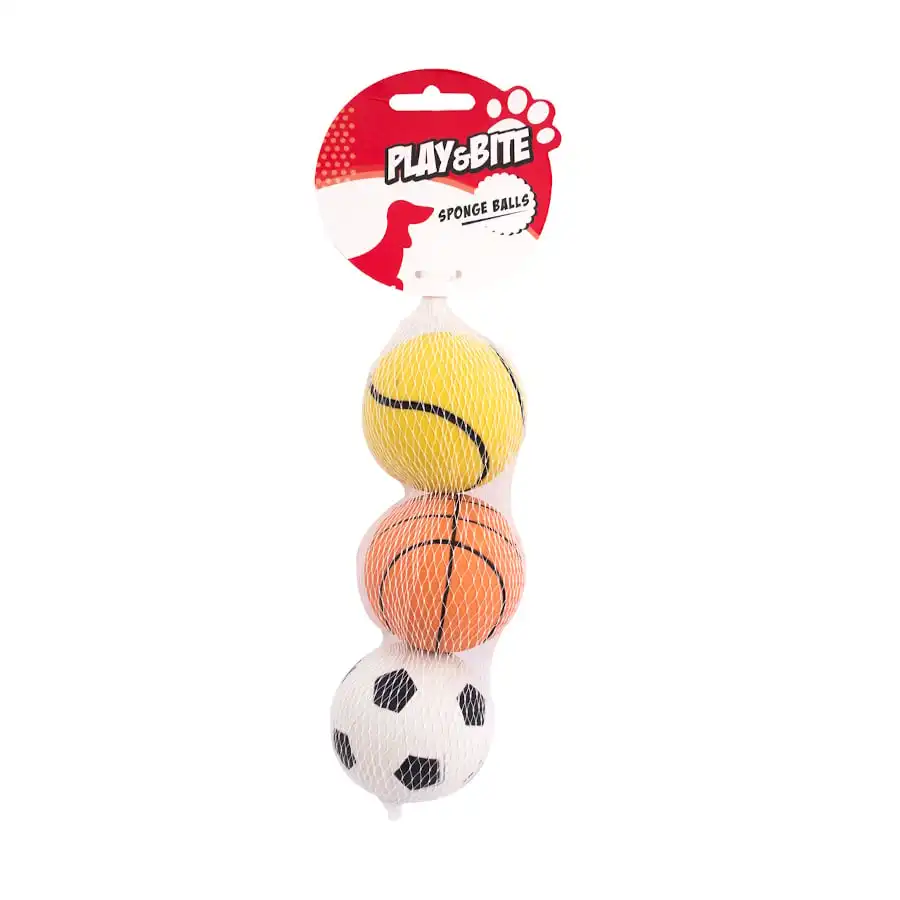 Play&Bite Sport Pelotas de goma para perros