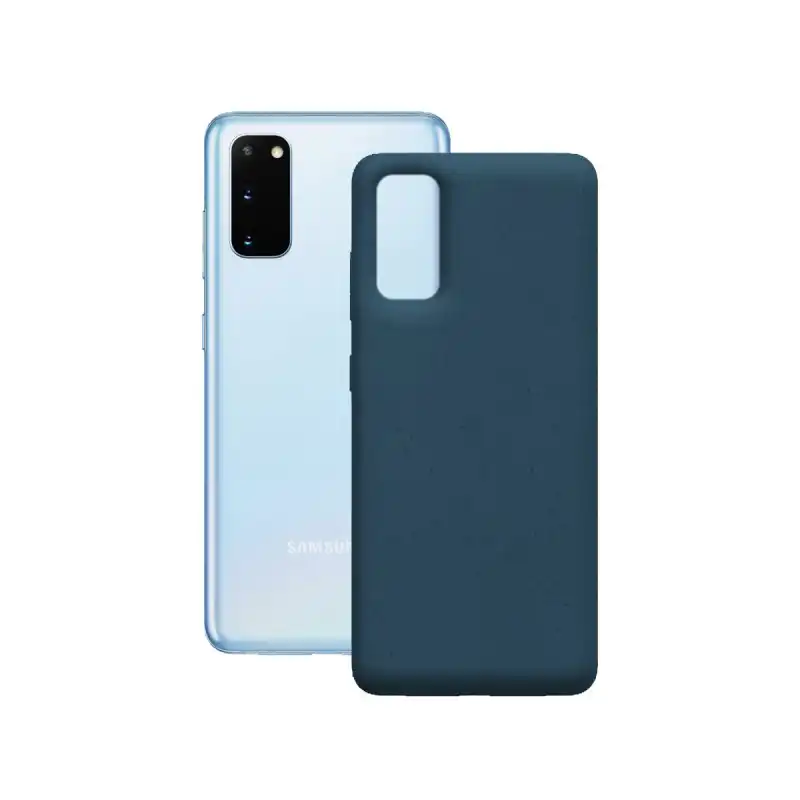 Ksix Eco-Friendly Funda Azul para Samsung Galaxy S20 Plus
