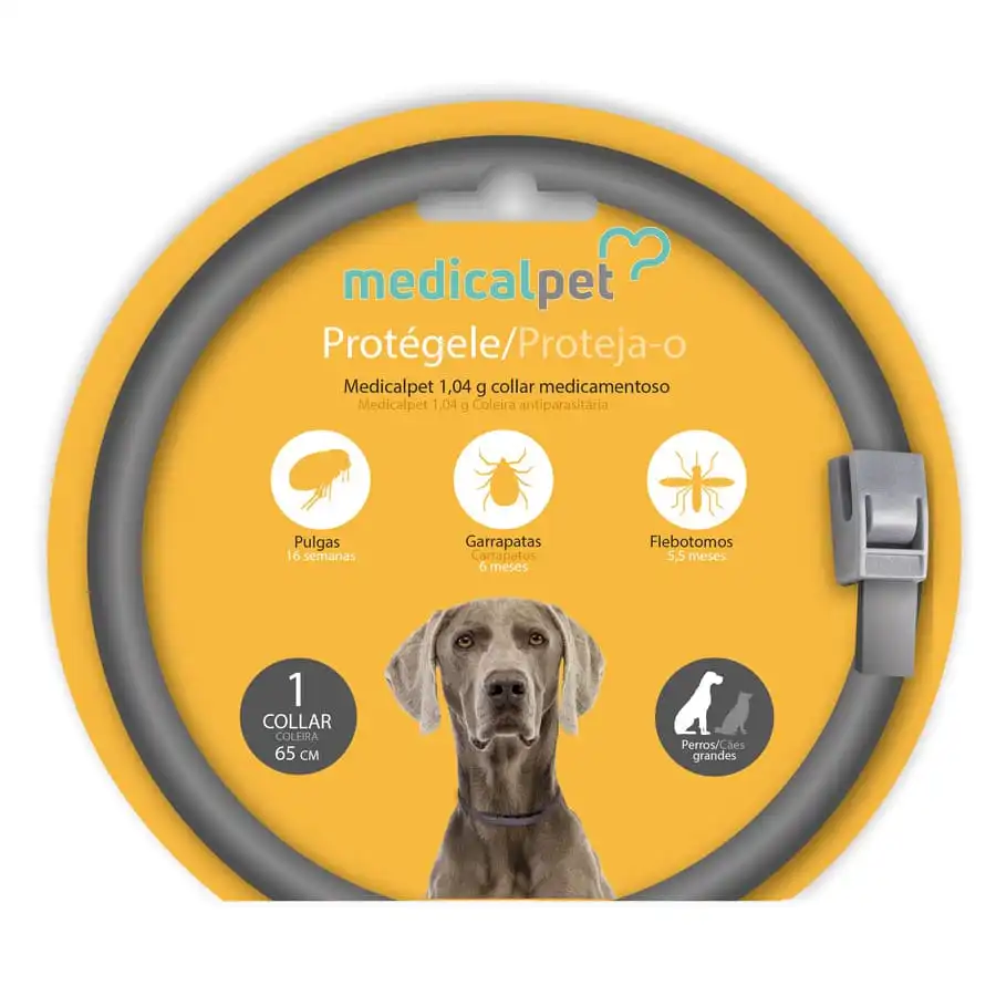 Medicalpet Collar Antiparasitario para perros grandes