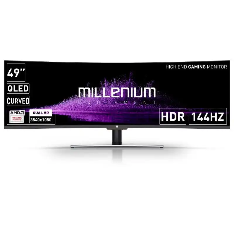 Millenium MD49PRO-2 49" QLED UltraWide Dual FullHD 144Hz Curva