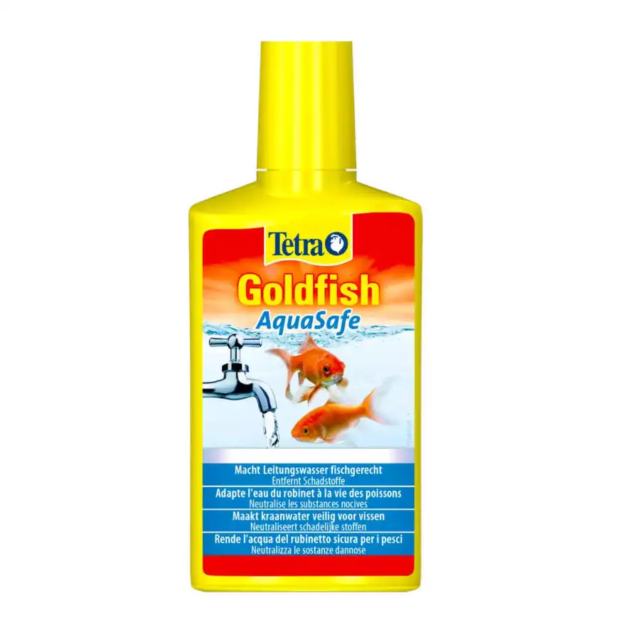 Tetra Aquasafe Goldfish (Agua fría) 250 ml.