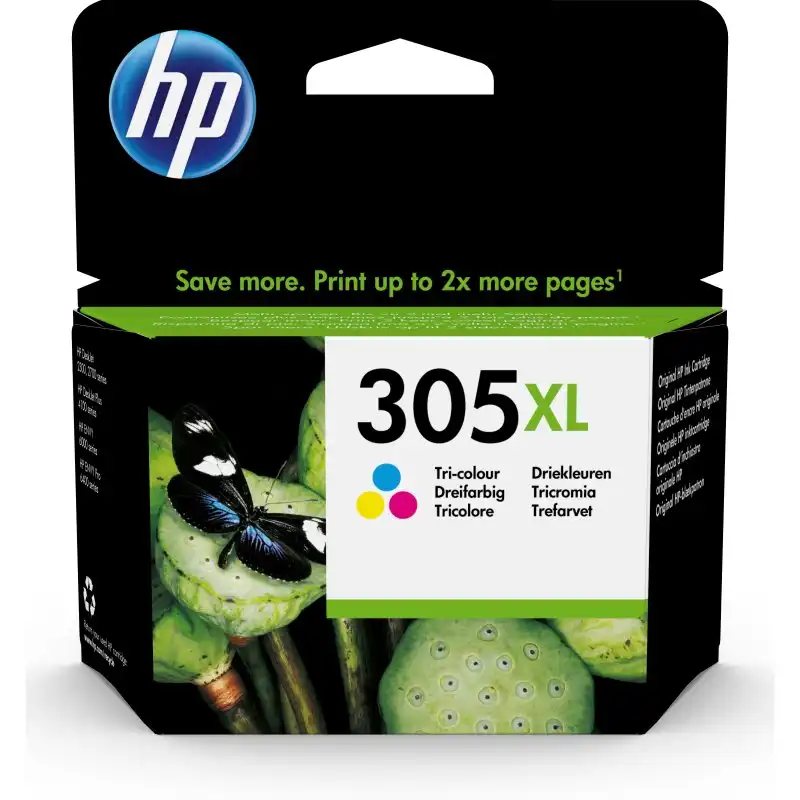 Cartucho de Tinta Original HP 305XL XL Tricolor