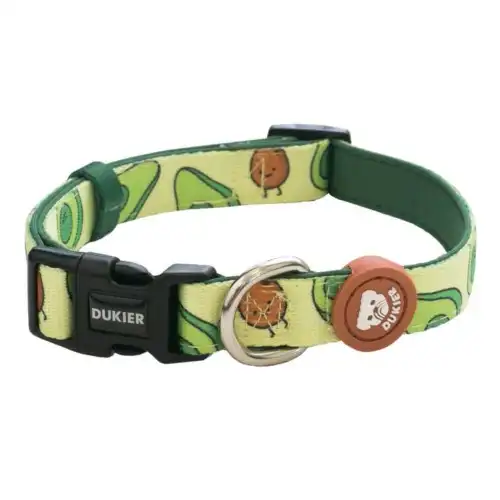 Dukier Avocado Collar Estampado Aguacates para perros