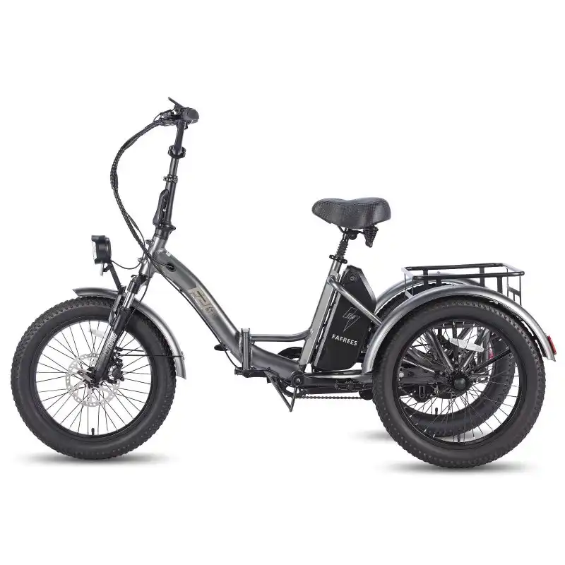 Fafrees F20 Mate Bicicleta Eléctrica Motor 500w Batería 48V/18.2Ah Autonomía 110km Gris