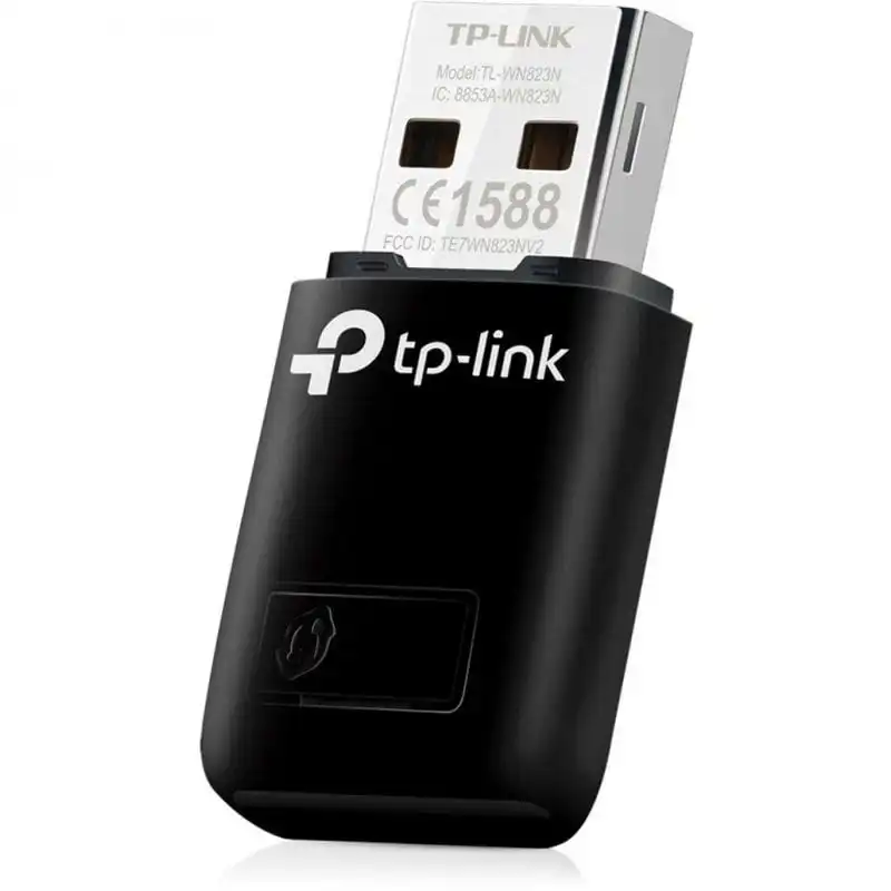 TP-LINK TL-WN823N Mini Adaptador WiFi USB Inalámbrico 300Mbps