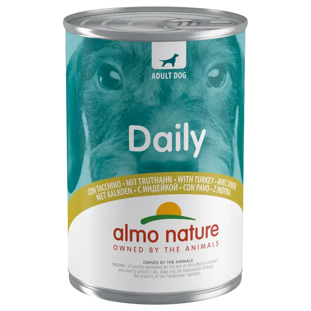 Almo Nature Daily 6 x 400 g - Pavo