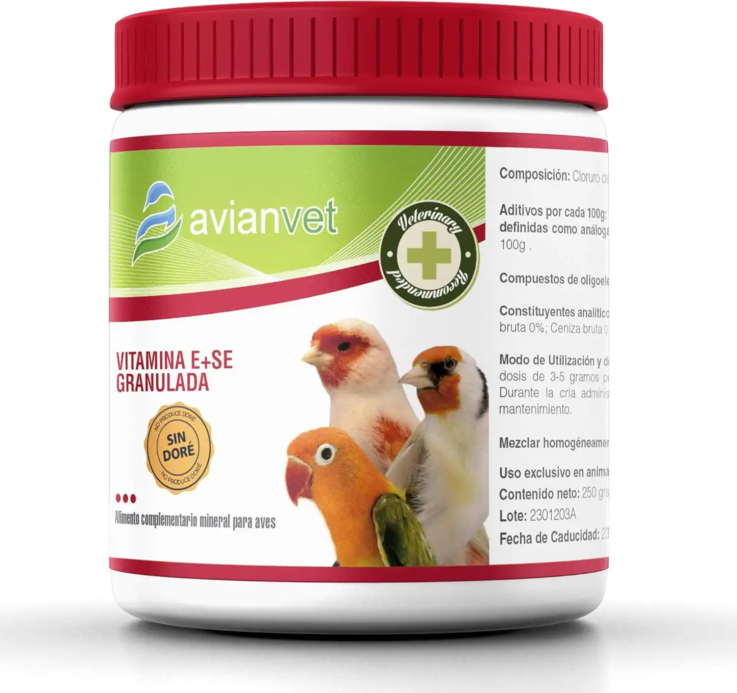 Avianvet Vitamina E+Se 125 gr