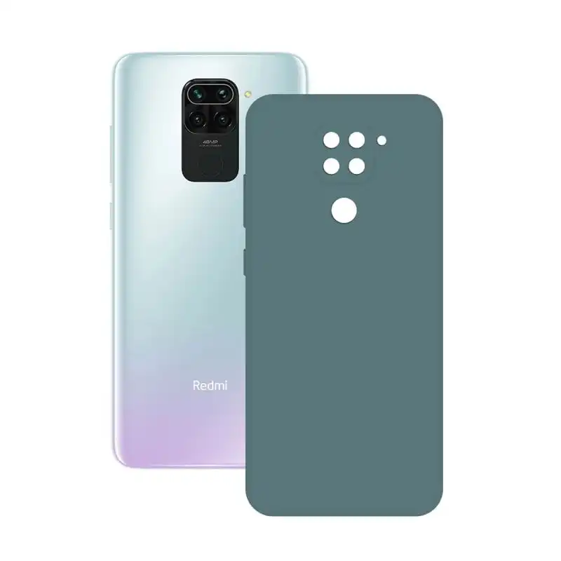 Ksix Funda Silk Verde para Xiaomi Redmi Note 9