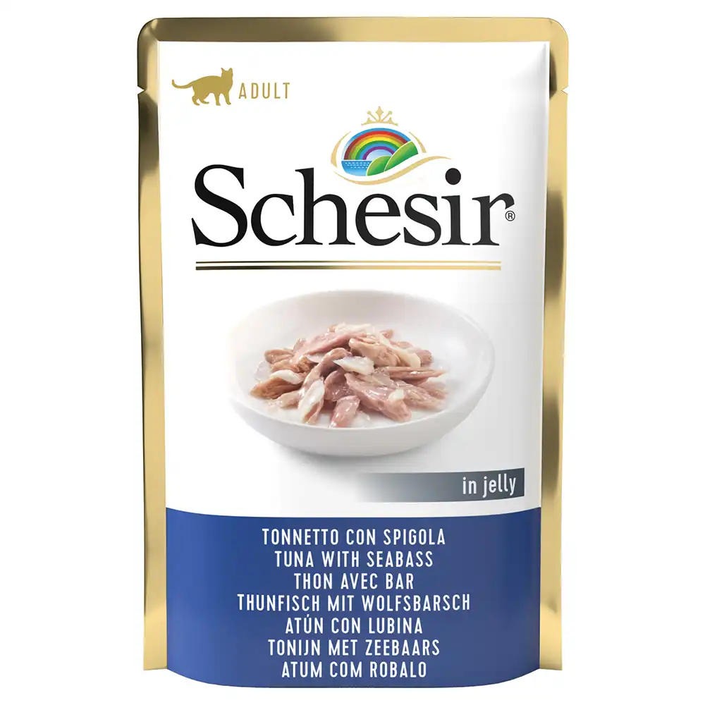 Schesir bolsitas 6 x 85 g en gelatina - Atún con lubina