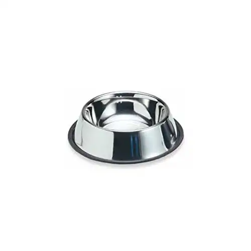Comedero para gatos acero inoxidable antideslizante 0.22 L