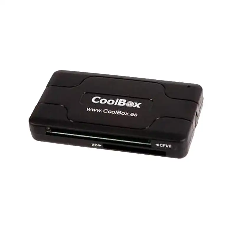 CoolBox CRE-050 Lector de Tarjetas USB 2.0 Negro