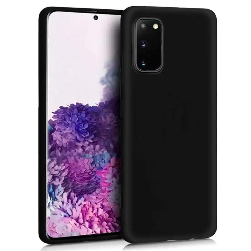 Cool Funda Silicona Negra para Samsung Galaxy S20